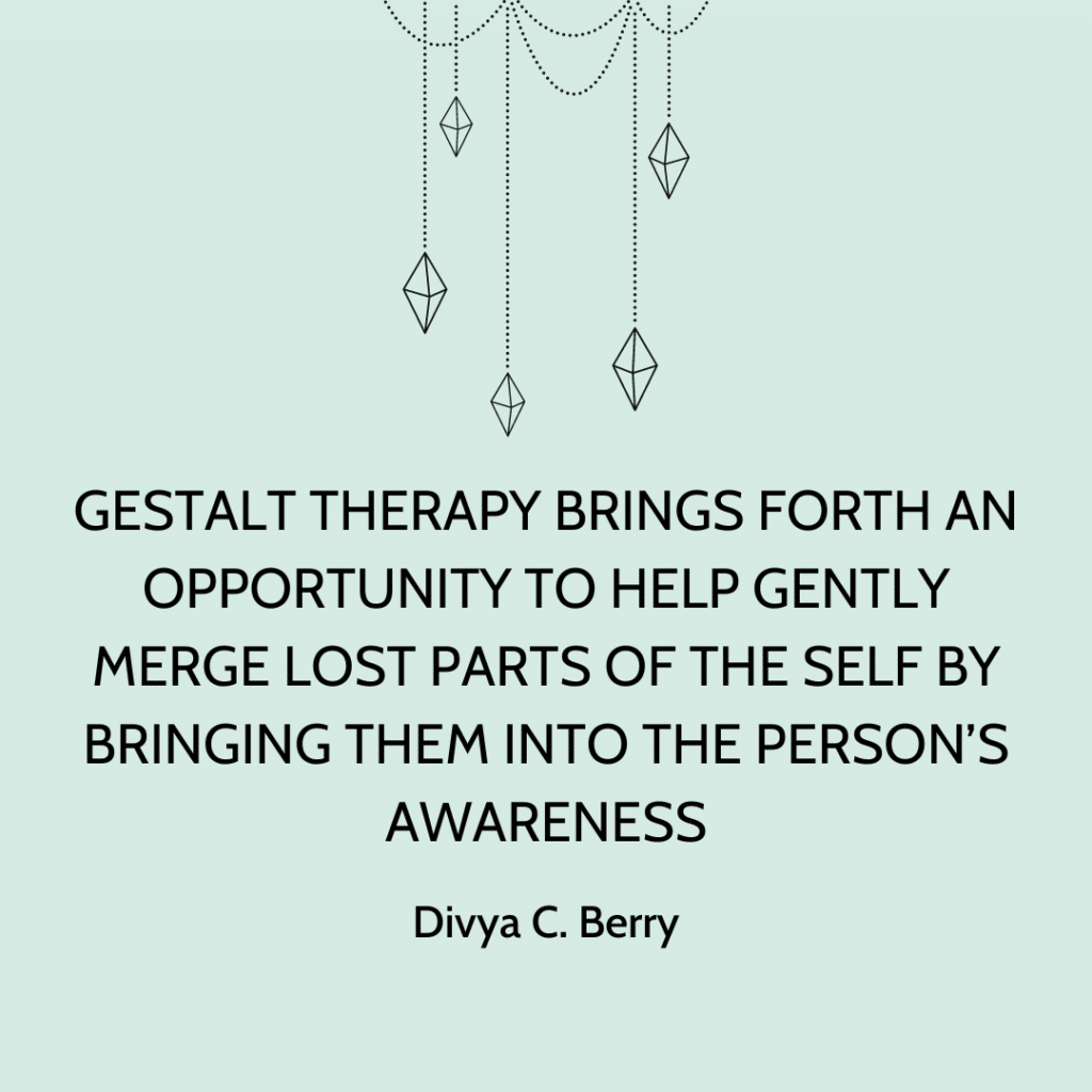 Quotation about exploring identity in therapy