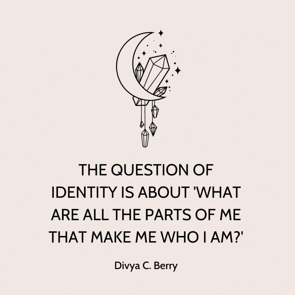 Quotation about identity as the individual parts of the whole